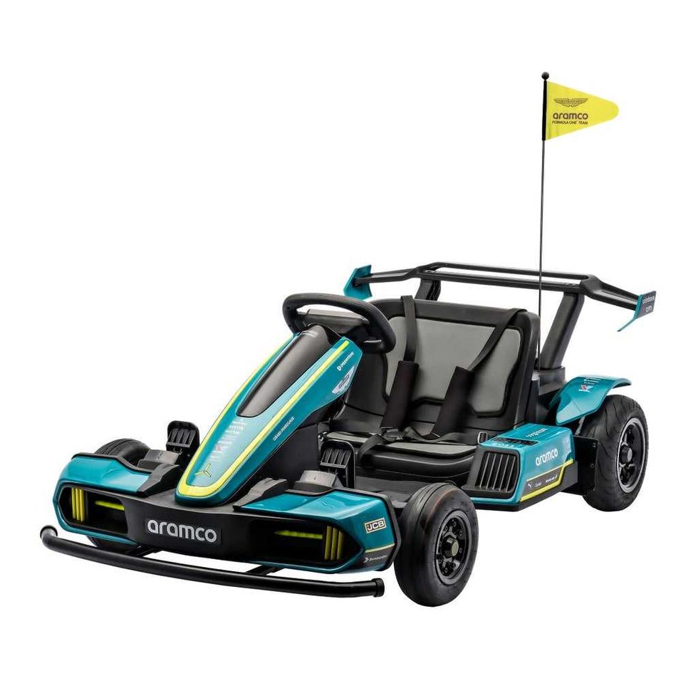Kart \u00e9lectrique pour enfants Aston Martin Formula One.
