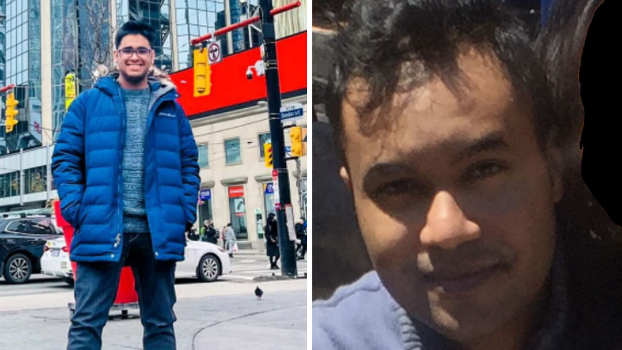 Kartik Vasudev. Right: Elijah Eleazar Mahepath.