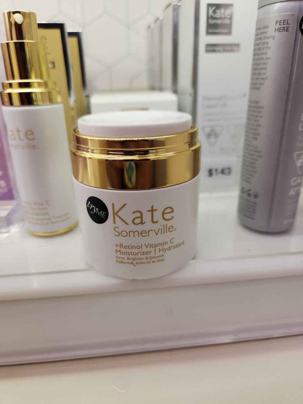 Kate Somerville +Retinol Vitamin C Moisturizer.