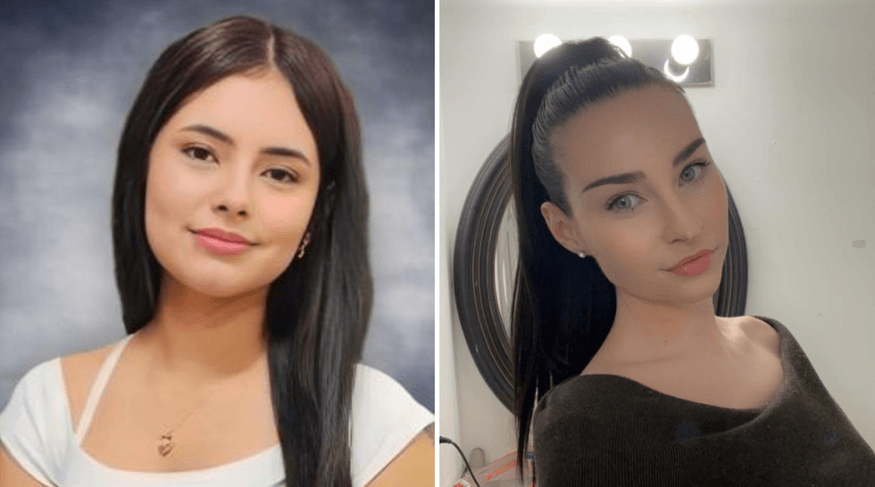 Katerine Alejandra Mejia Salinas. Droite : Shannon Jean Hickey