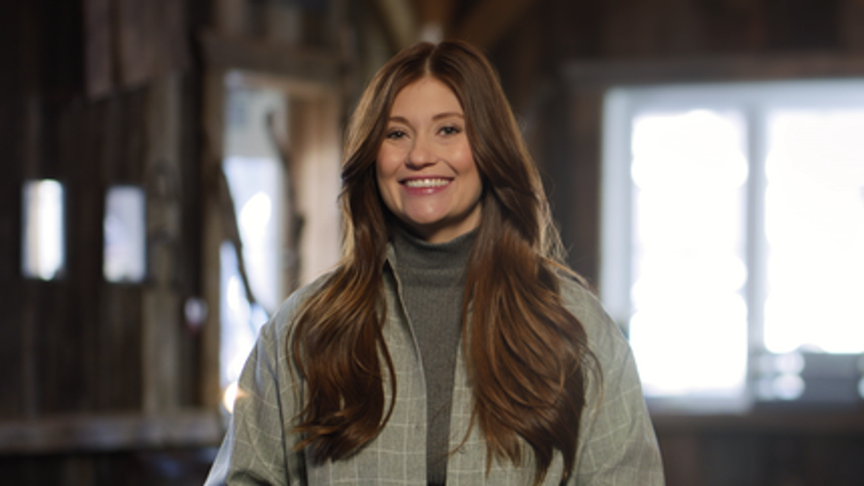 Katherine Levac à L'amour est dans le pré.