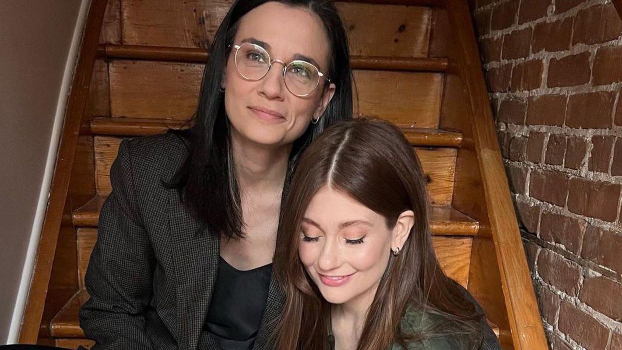 Katherine Levac et sa conjointe Chloé Robichaud.