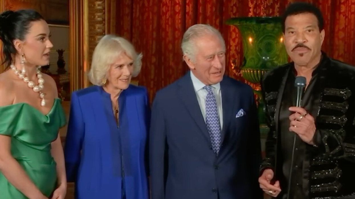 Katy Perry, Queen Camilla, King Charles III & Lionel Richie on American Idol.
