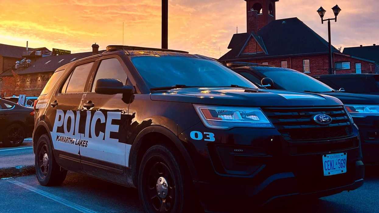 Kawartha Lakes Police vehicle.