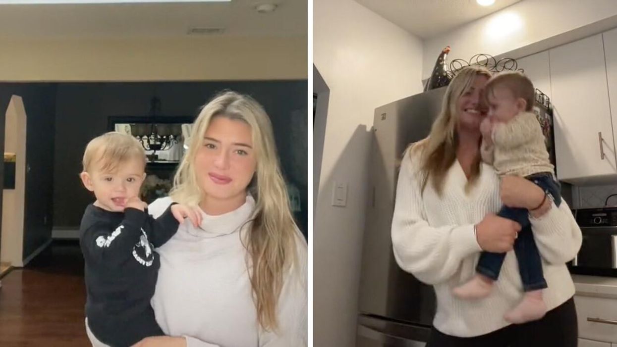 Kayla and her daughter.