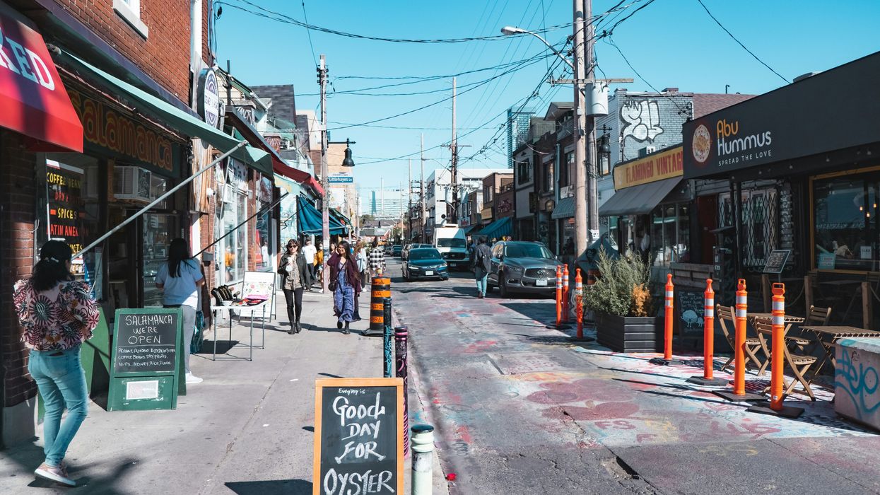 Kensington Market in Toronto.