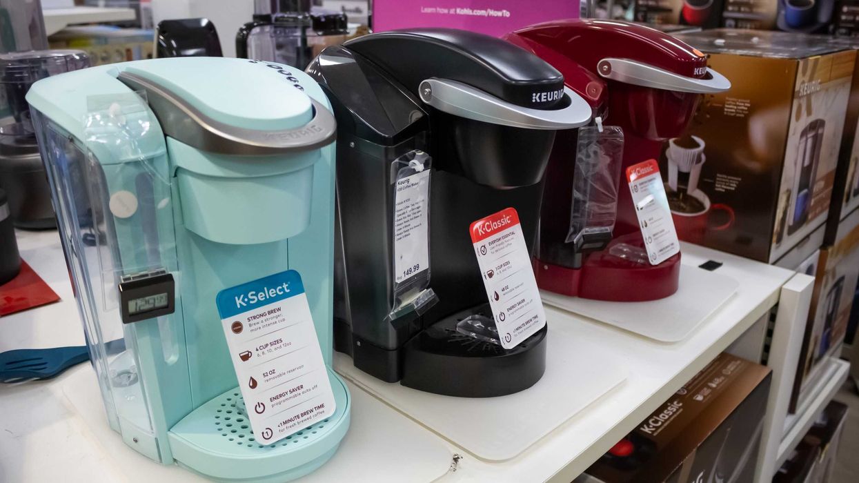 keurig machines on display at store