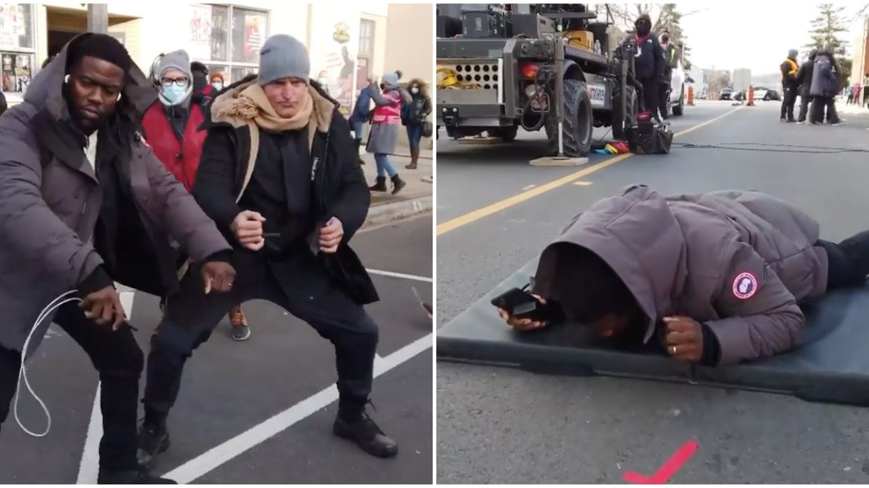 Kevin Hart Is Making A Full-On Scene In The GTA This Week & Everyone's Loving It (VIDEOS)