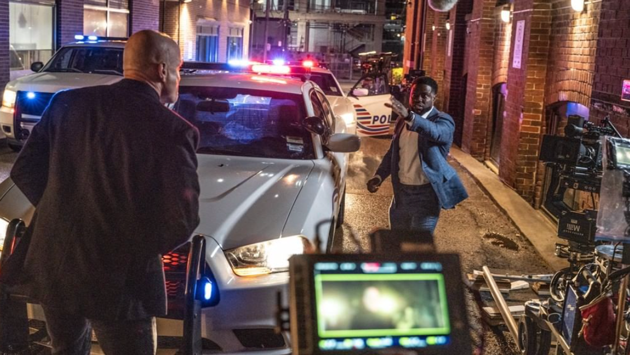 Kevin Hart's Man From Toronto Films In Brampton