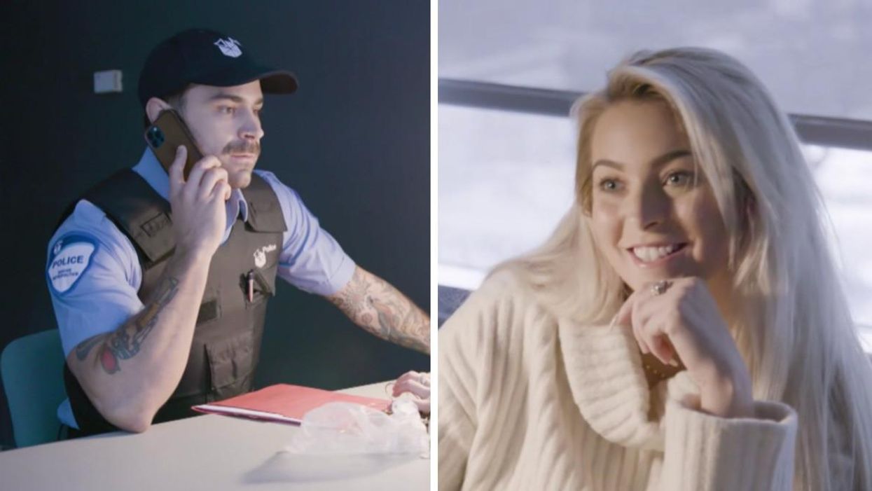 Kevin joue au policier pour interroger Jenny alors qu’elle est hypnotisée et c’est parfait