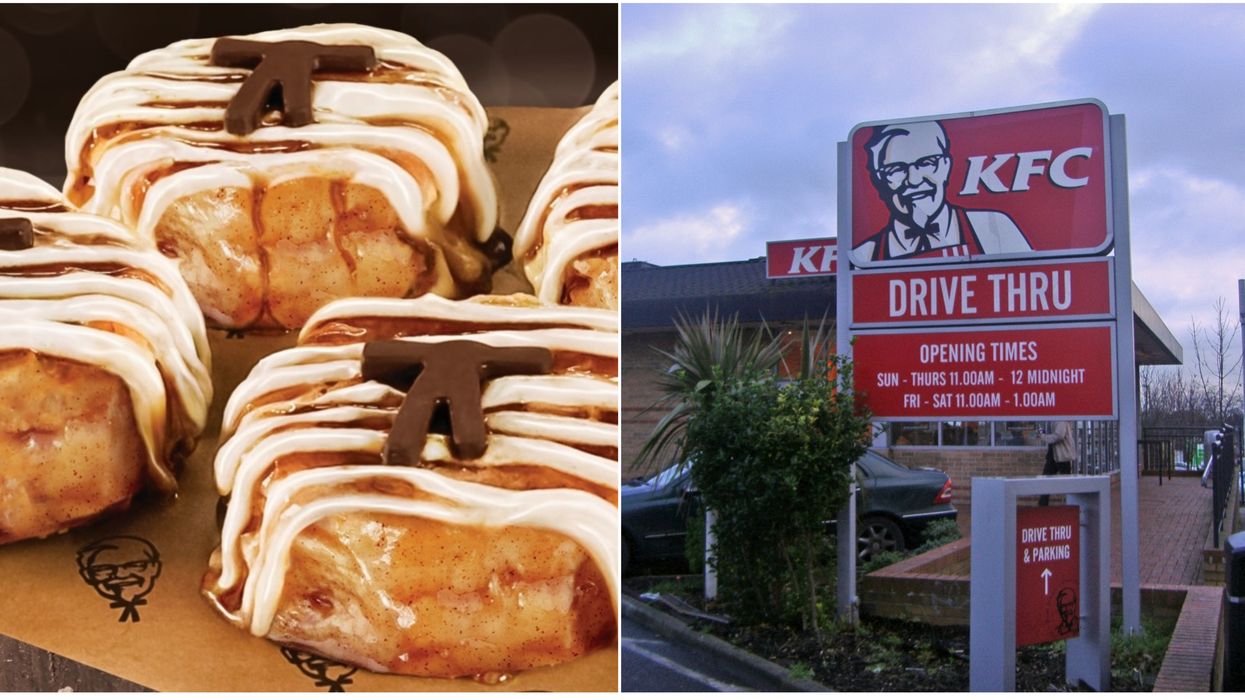KFC Canada Teamed Up With Cinnabon To Make New Biscuits That Taste Like Cinnamon Rolls