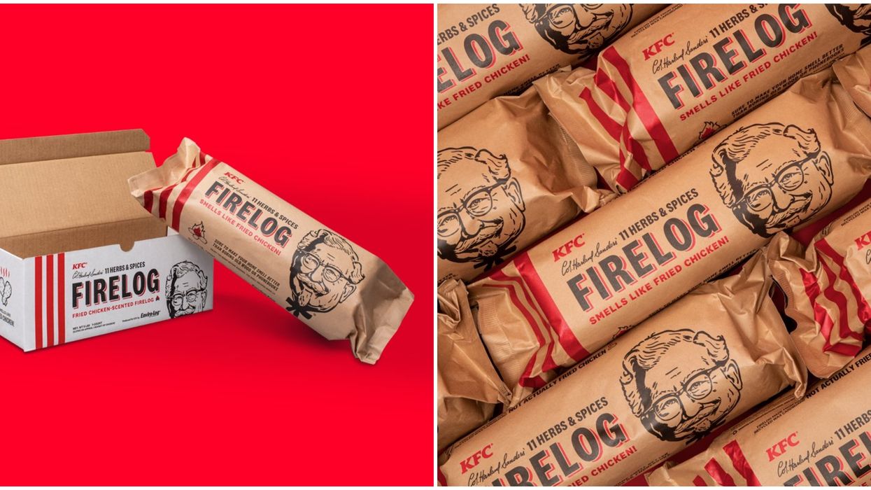 KFC Fried Chicken Firelog Atlanta Walmart