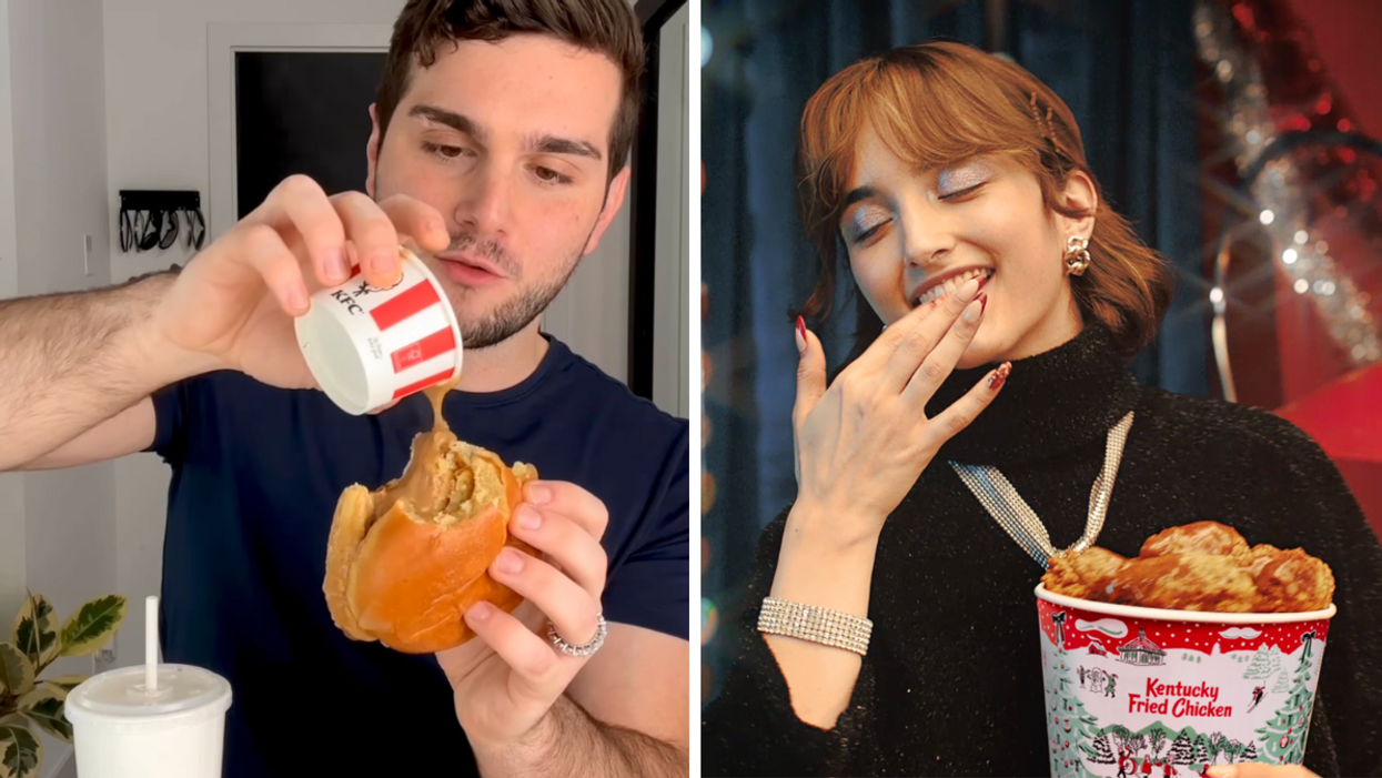 KFC's Dropped Their New Holiday Menu & It's A Good Time To Be A Gravy Lover In Canada