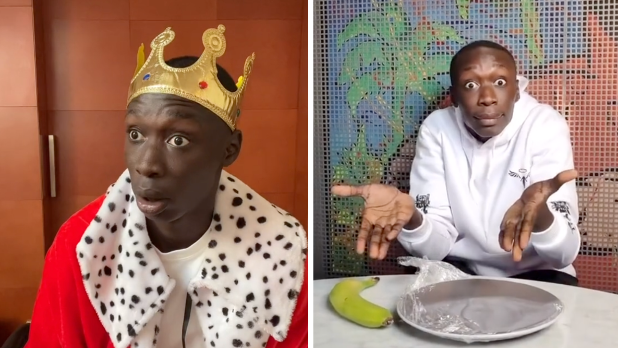 Khaby Lame Just Became TikTok's No. 1 Star & He Finally Dethroned Charli D'Amelio - Narcity