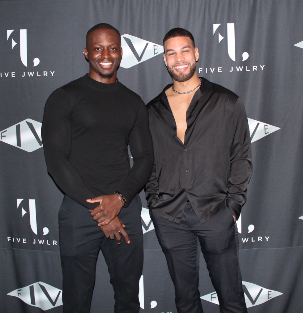 Kharl Estinville et Mathieu Dufresne.