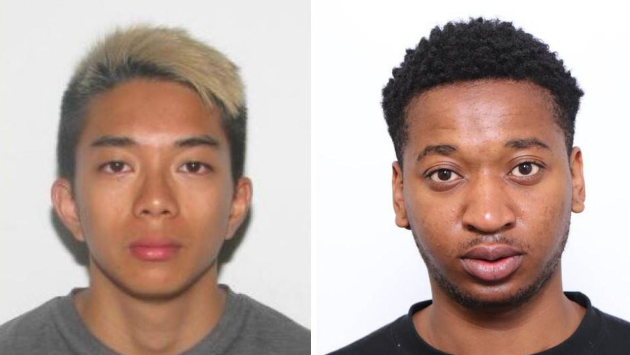 Kier Bryan Granado. Right: Keyshawn McMillan.