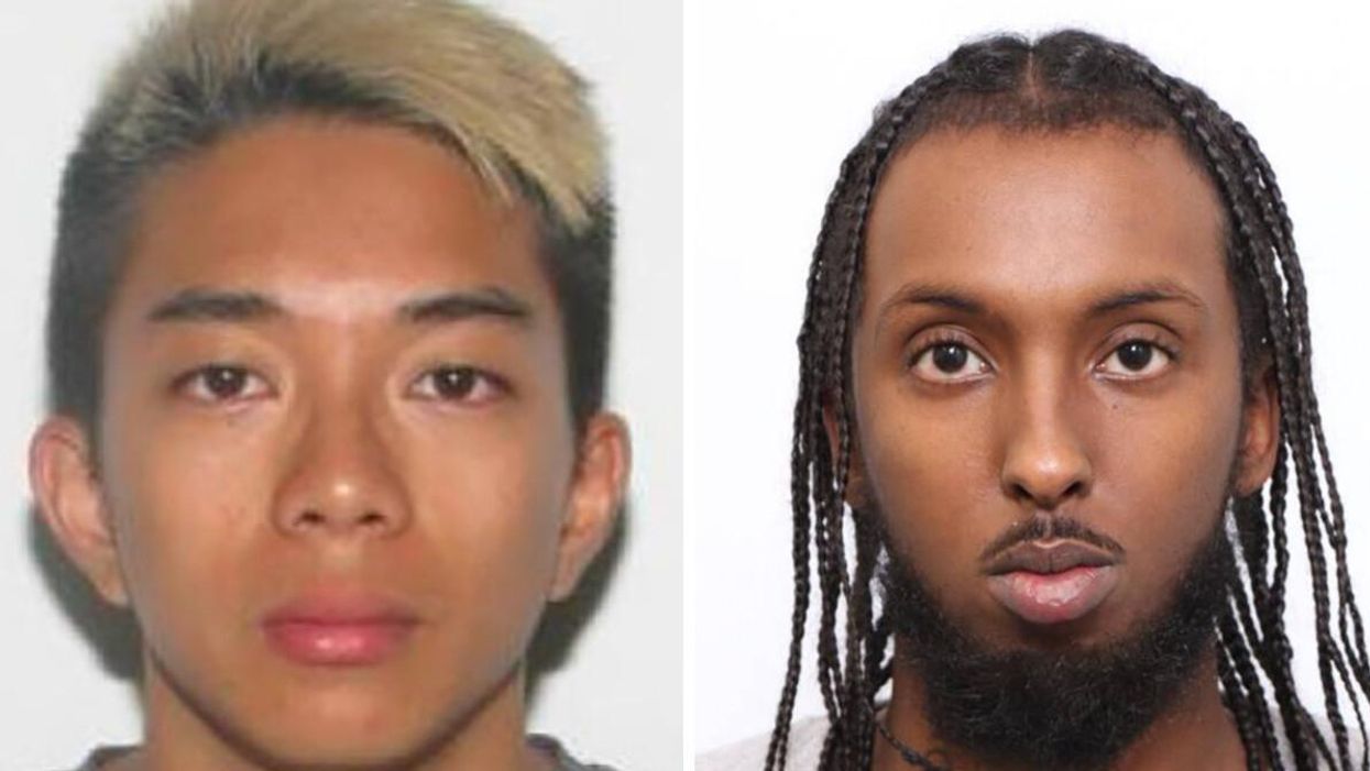 Kier Bryan Granado. Right: Saed Osman.