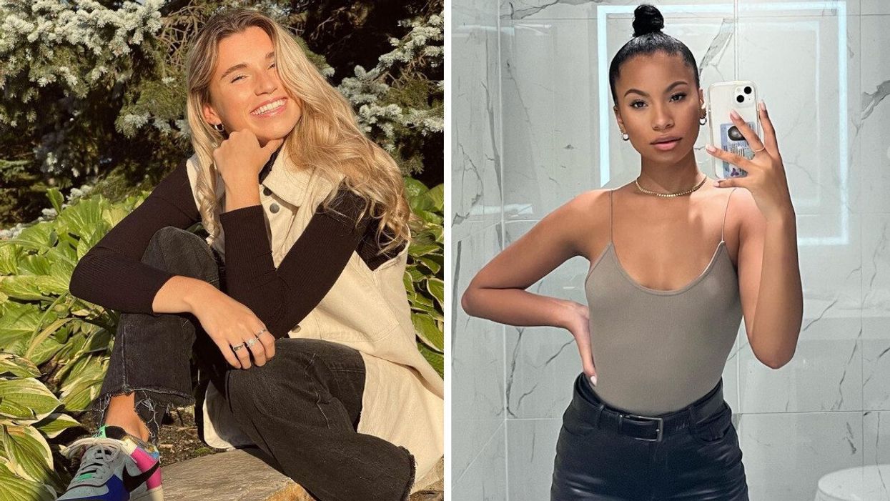 Kim de L'île de l'amour 3. Droite : Destiny de L'île de l'amour 3.