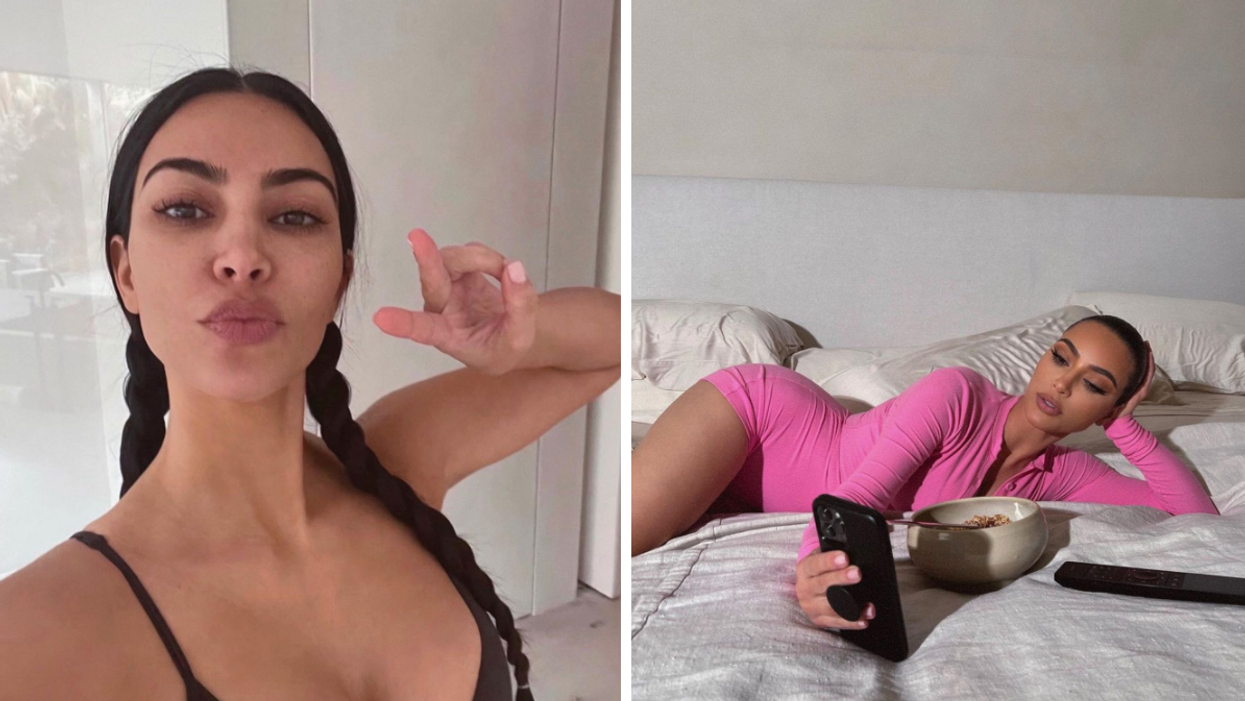 Kim Kardashian.