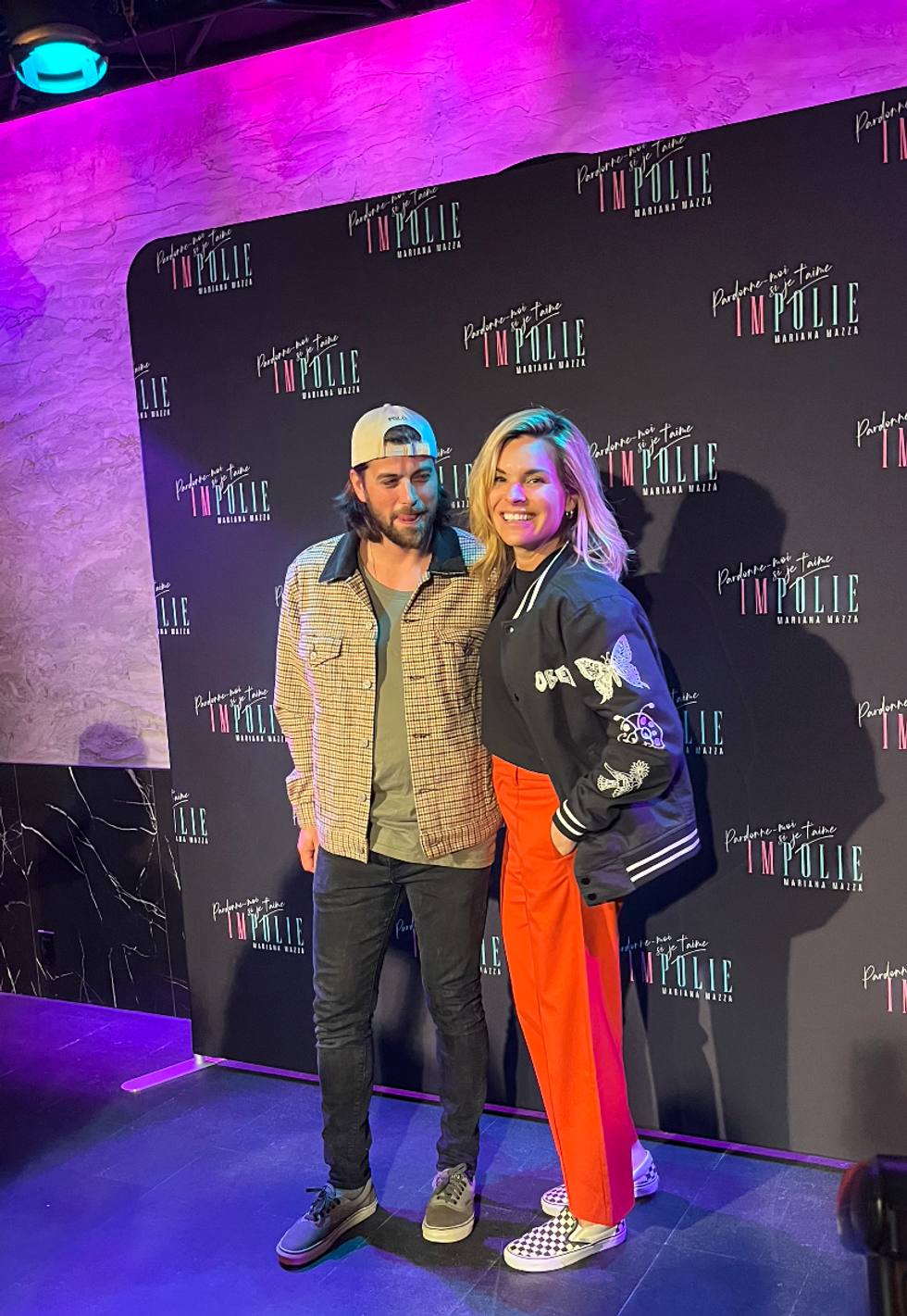 Kim Rusk et Sansdrick Lavoie.