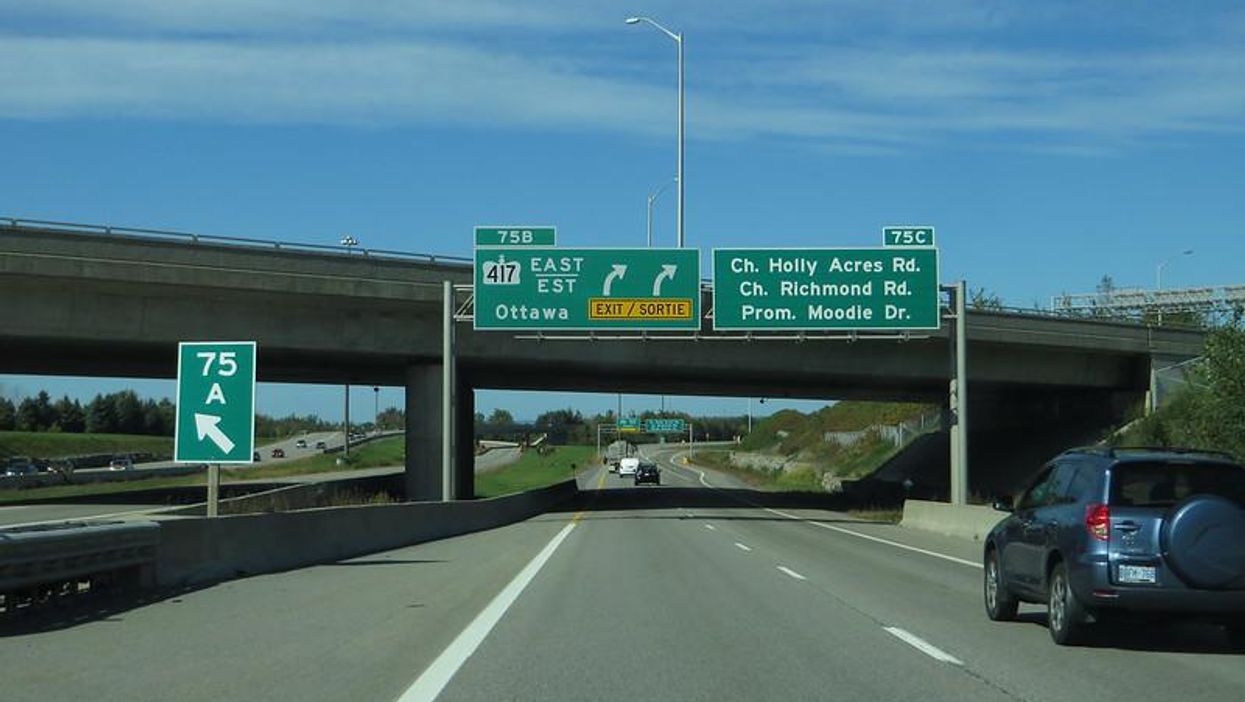 King's Highway 417.