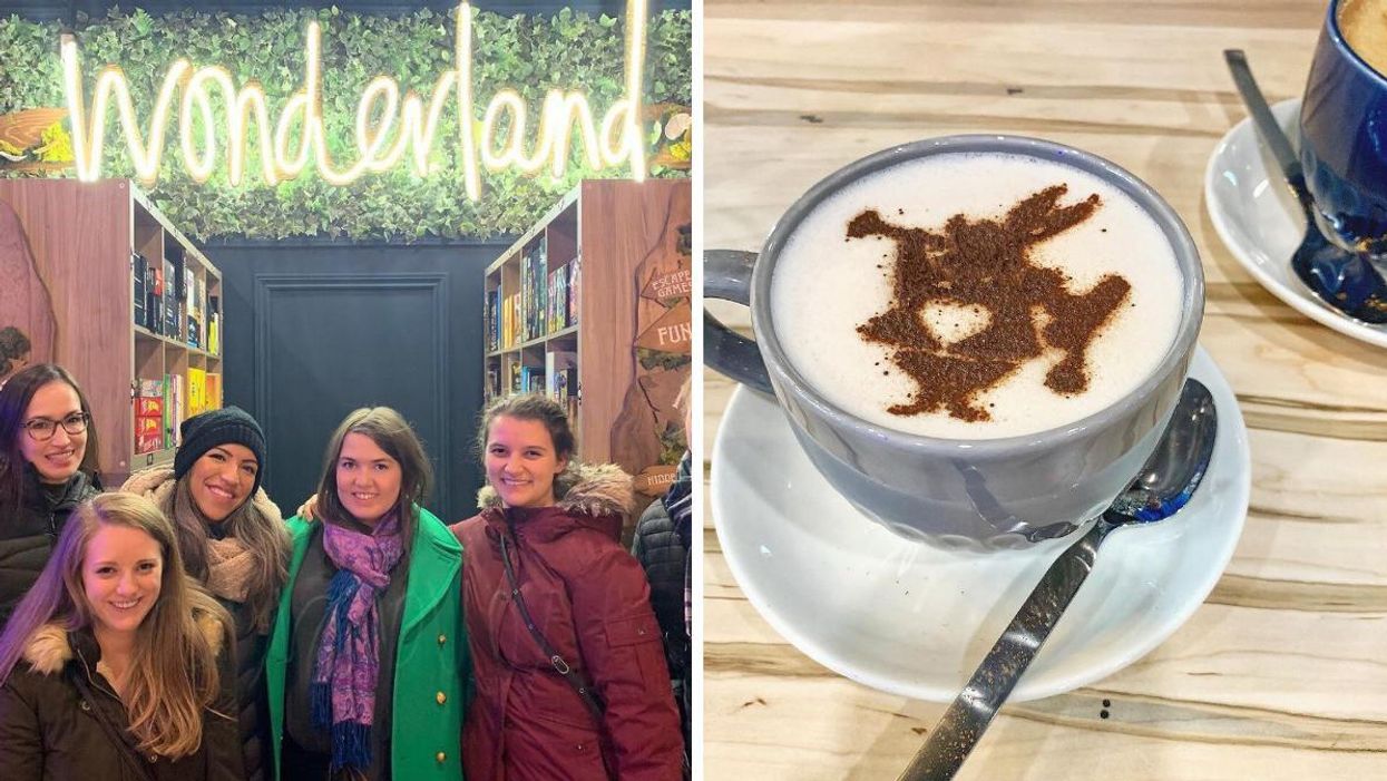 Kingston's 'Alice In Wonderland' Cafe Is Like Trip Down The Hole & Has Over 600 Board Games