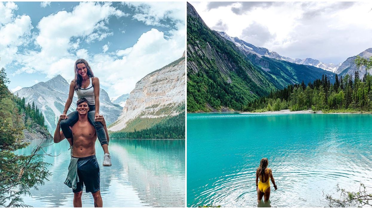 Kinney Lake Between BC & Alberta Is The Perfect Oasis For A Summer Date