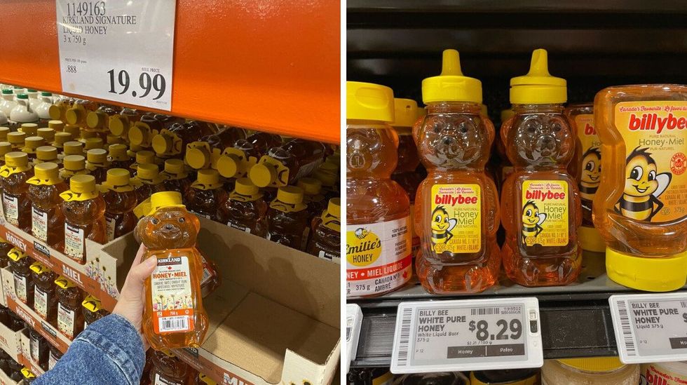 kirkland honey nad billybee honey