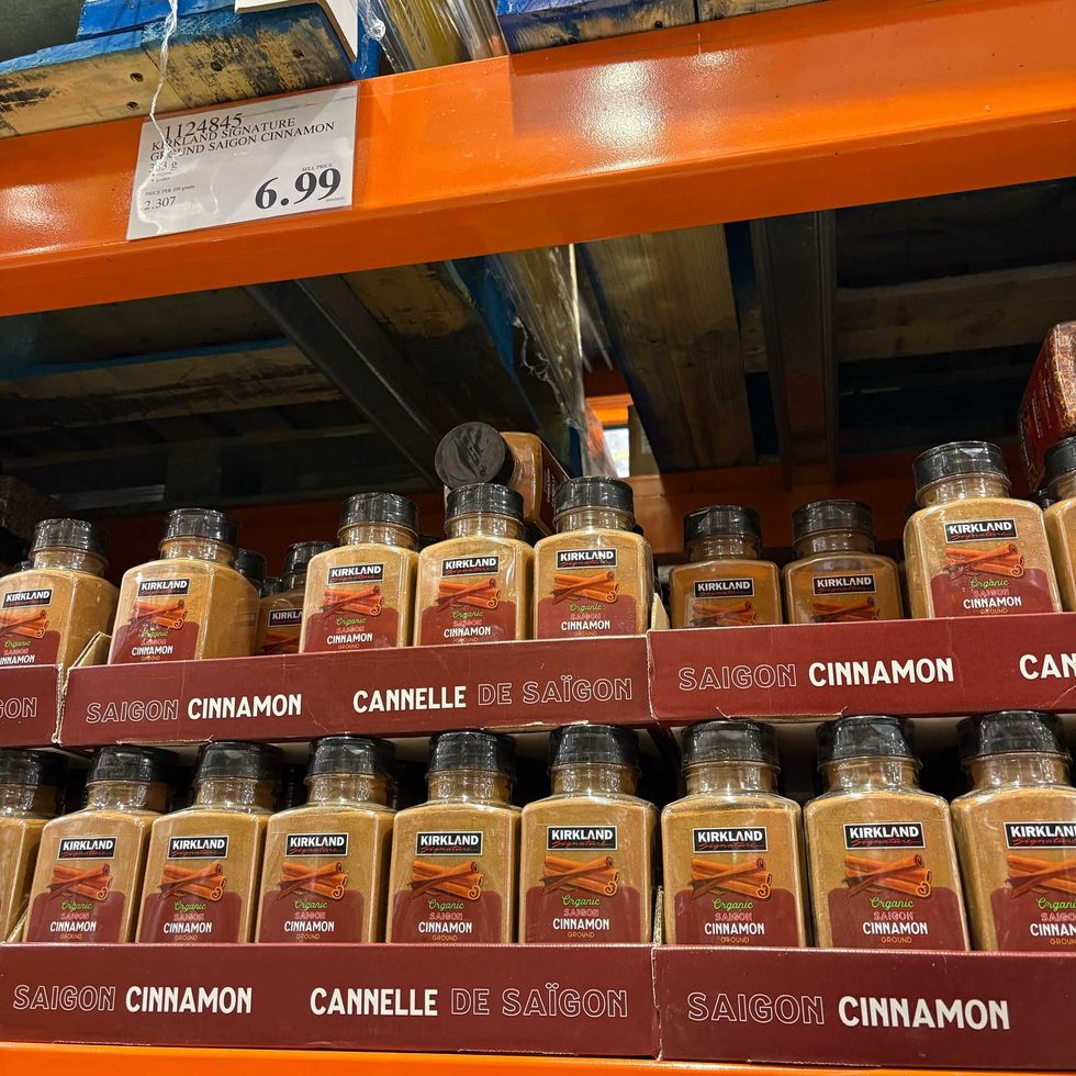 Kirkland Signature ground cinnamon at costco