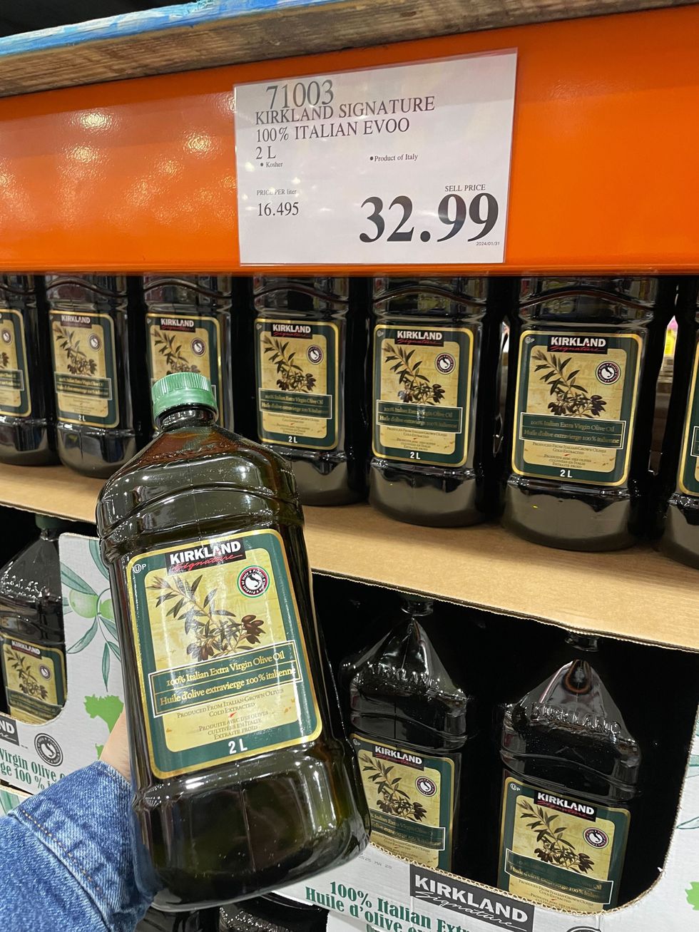 kirkland signature olive oil