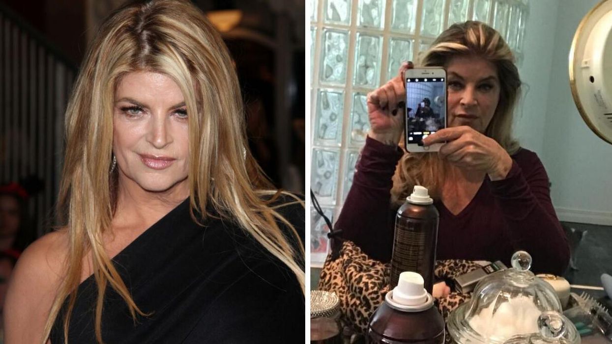 Kirstie Alley.