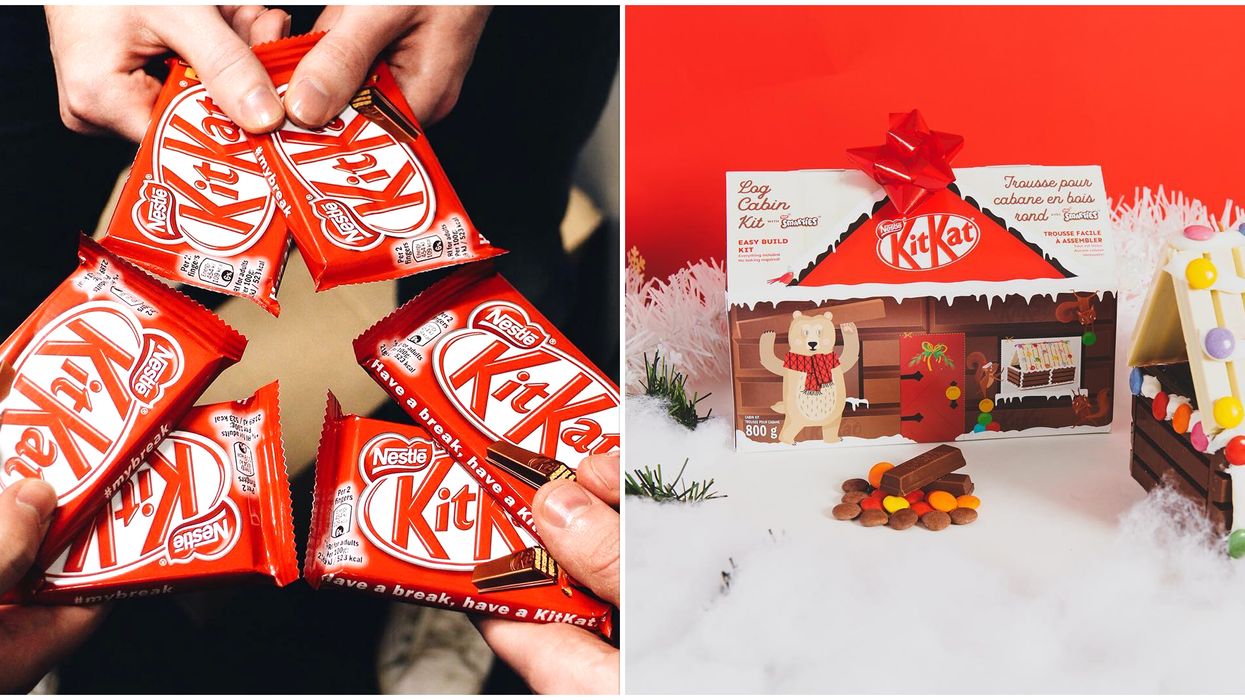 Kit Kat Log Cabin Kit In Canada Is Just Perfect For The ...