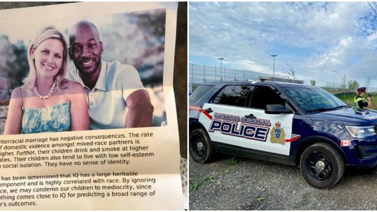 Kitchener-Waterloo Racist Letters Attacking Interracial Couples Are Appearing In Mailboxes