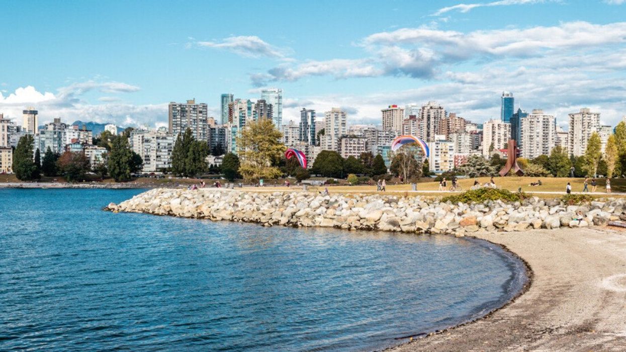 Kitsilano Beach in Vancouver, B.C.