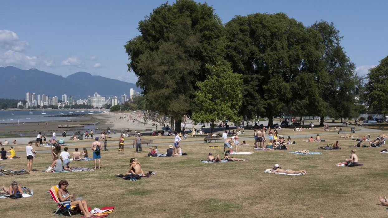 Kitsilano beach.