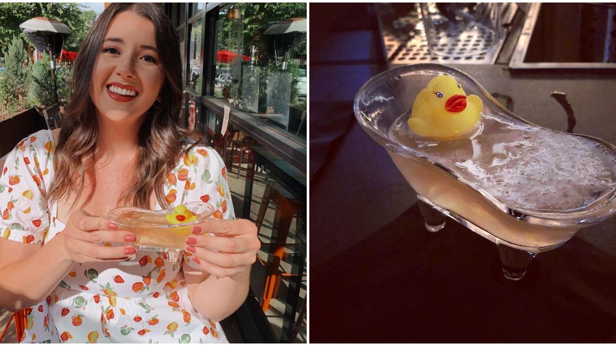Korean Restaurant In Atlanta Has The Cutest Tiny Bathtub Cocktails With Rubber Duckies