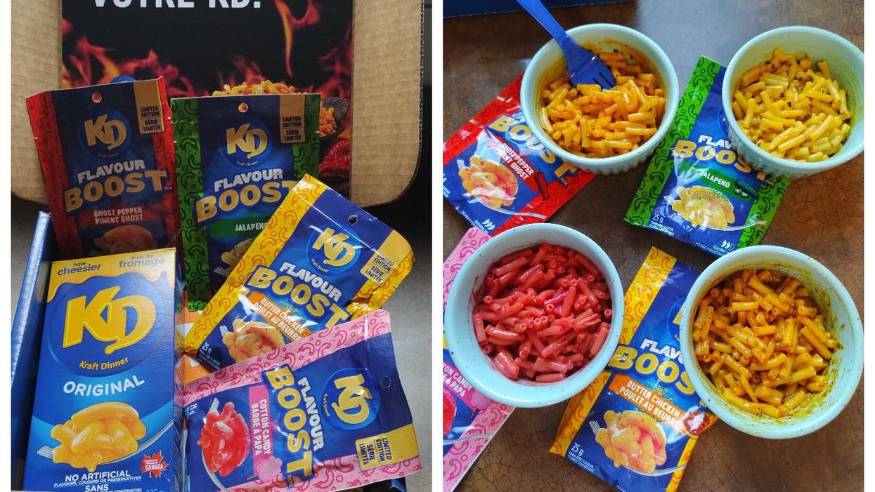 Kraft Dinner lance 6 nouvelles saveurs et voici ce que ça goûte