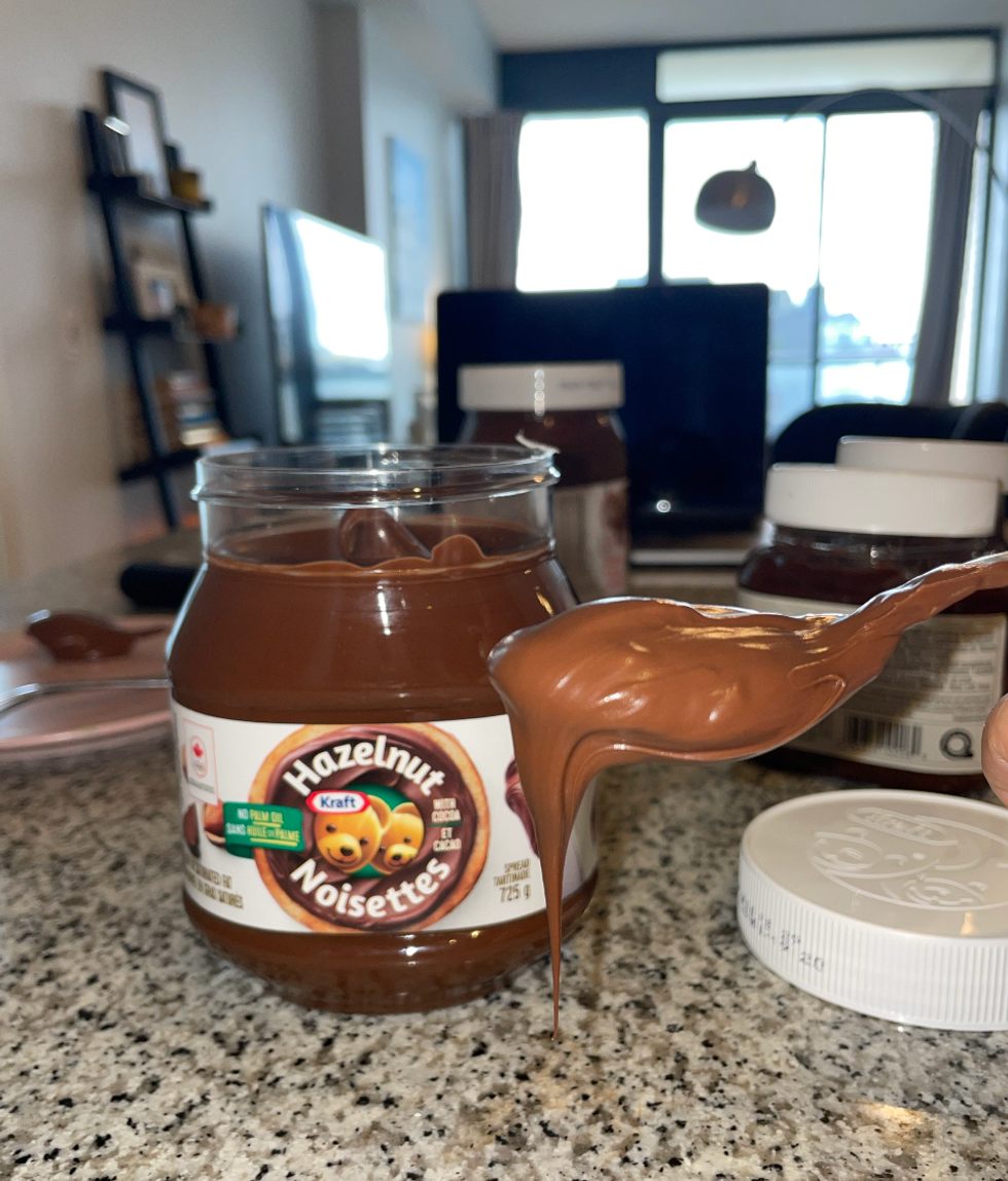 Kraft Hazelnut Chocolate with Cocoa.