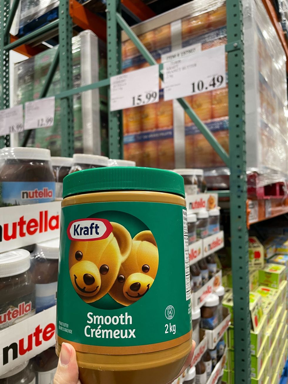 kraft peanut butter at costco