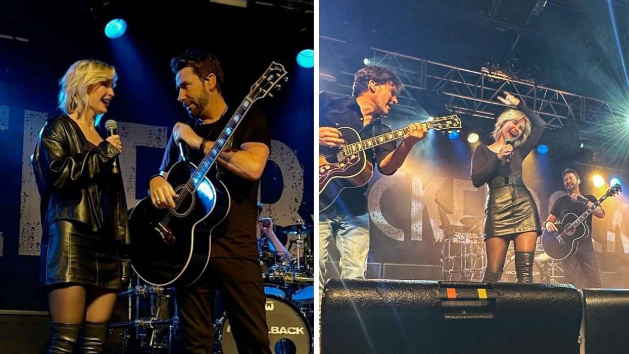 Kris Collins and Nickelback.