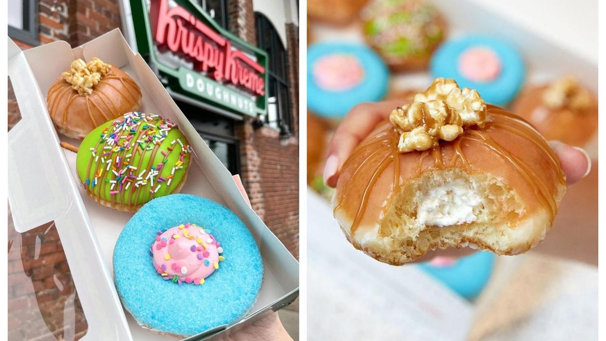 Krispy Kreme au Québec sort 3 nouveaux beignes dont un à la barbe à papa