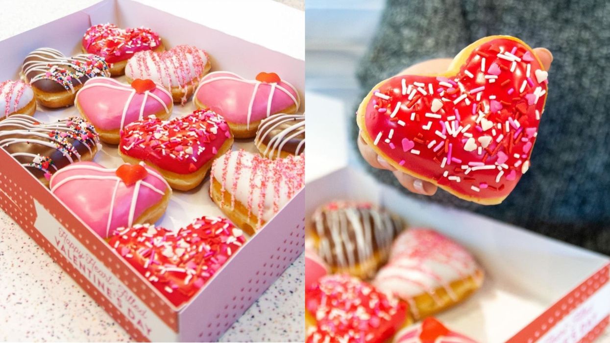Krispy Kreme : beignes de la Saint-Valentin