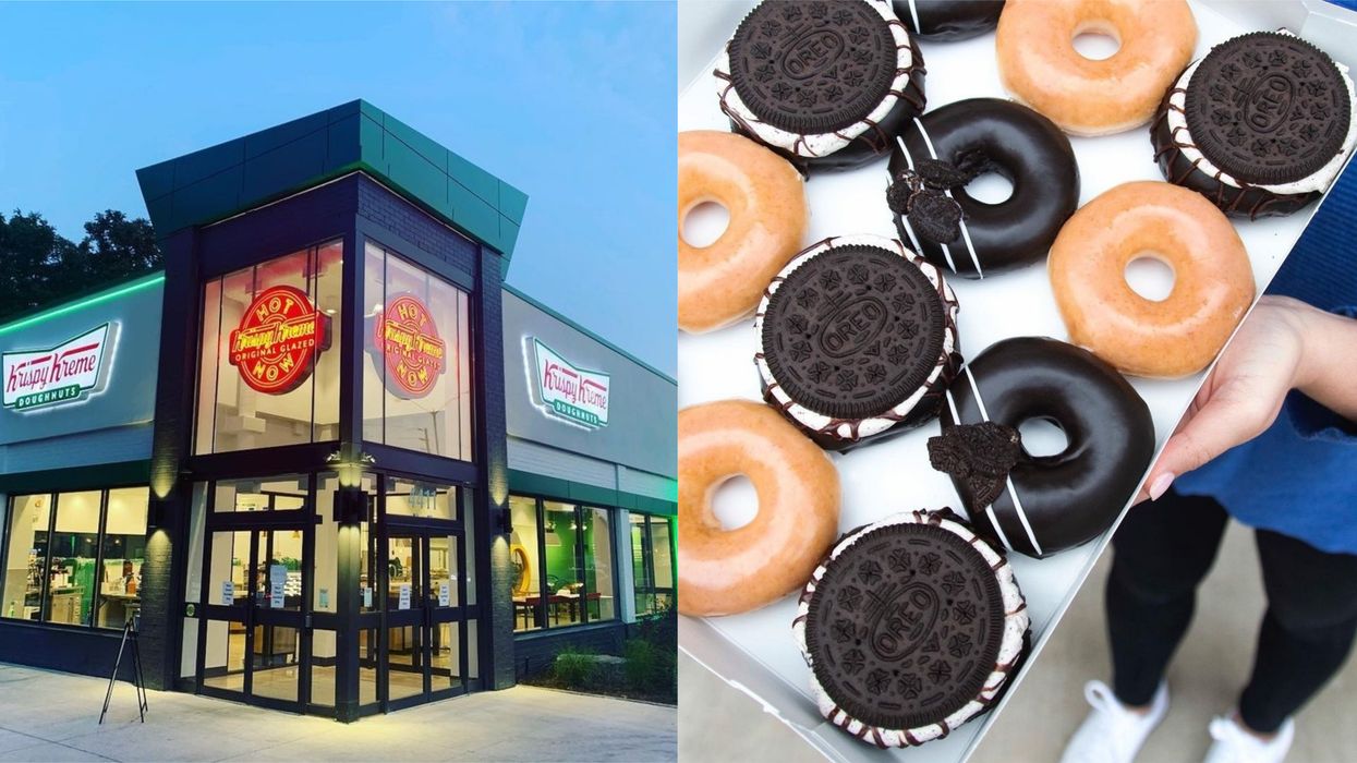 Krispy Kreme Canada Oreo Donuts Are Available For A Limited Time