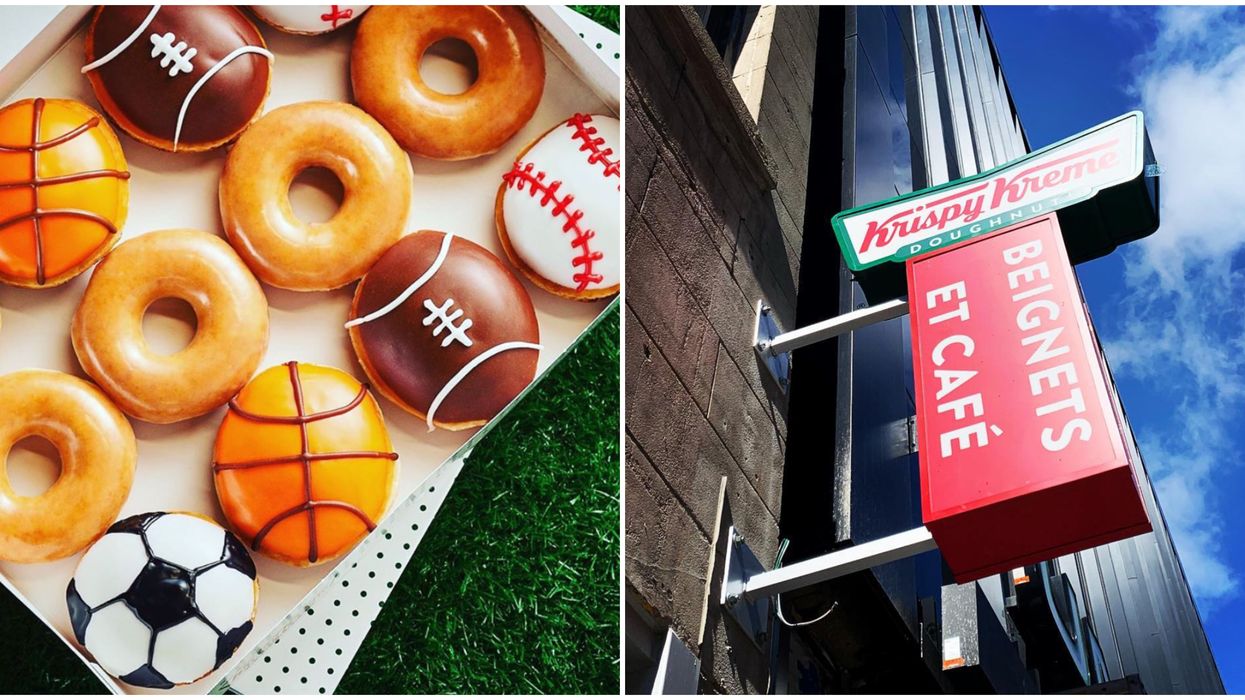 Krispy Kreme lance des beignes spéciaux pour les fans de sport cette semaine seulement