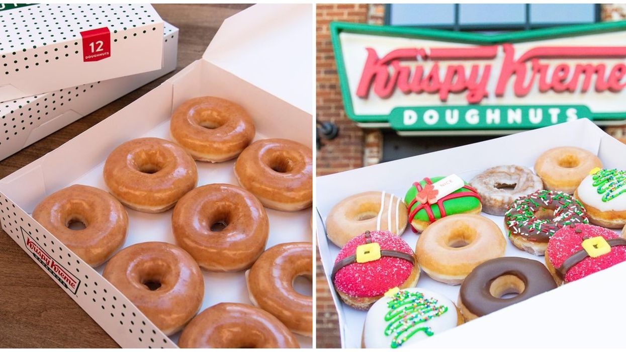Krispy Kreme offre la douzaine de beignes à 1$