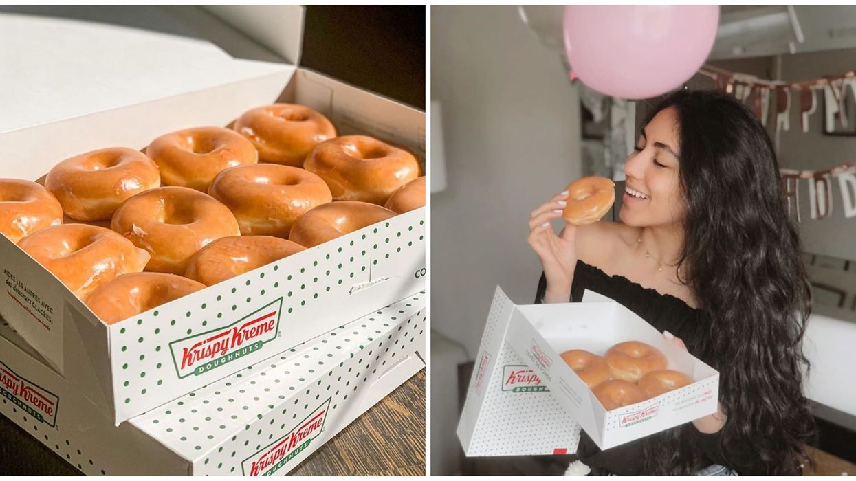 Krispy Kreme offre une douzaine gratuite à ses clients ce vendredi seulement