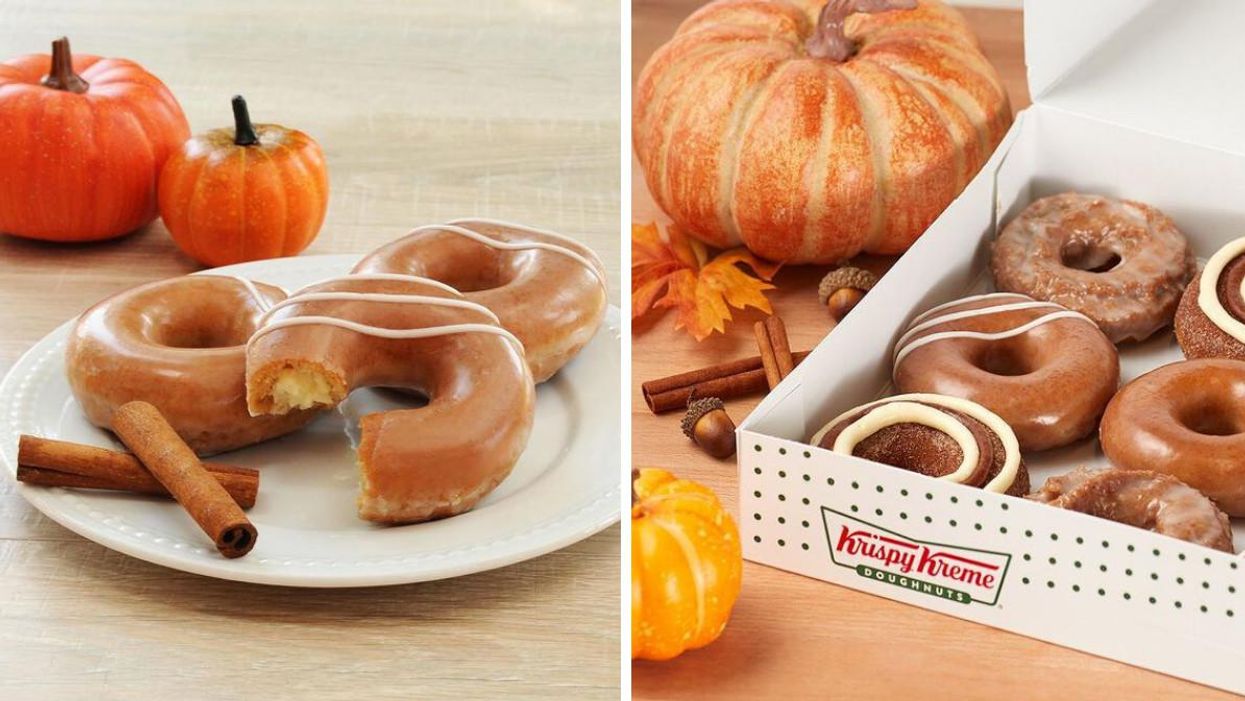 Krispy Kreme sort un menu « pumpkin spice » au Québec pour un week-end seulement