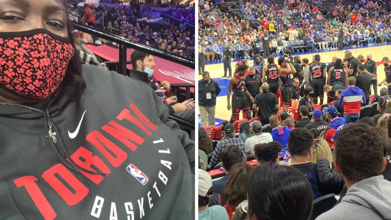 Kyle Lowry's Mom Went To Last Night's Raptors Game & She's Still Repping Merch