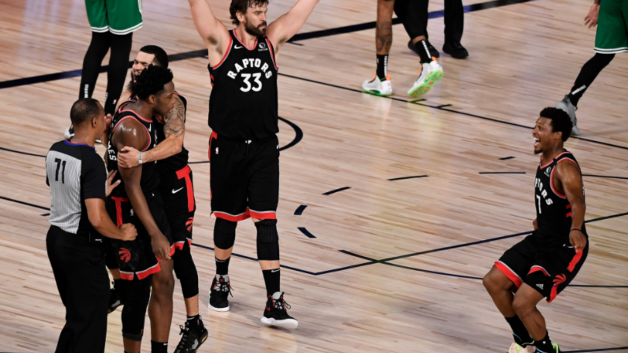 Kyle Lowry's Reaction To Last Night's Buzzer Beater Was So Adorable (VIDEO)