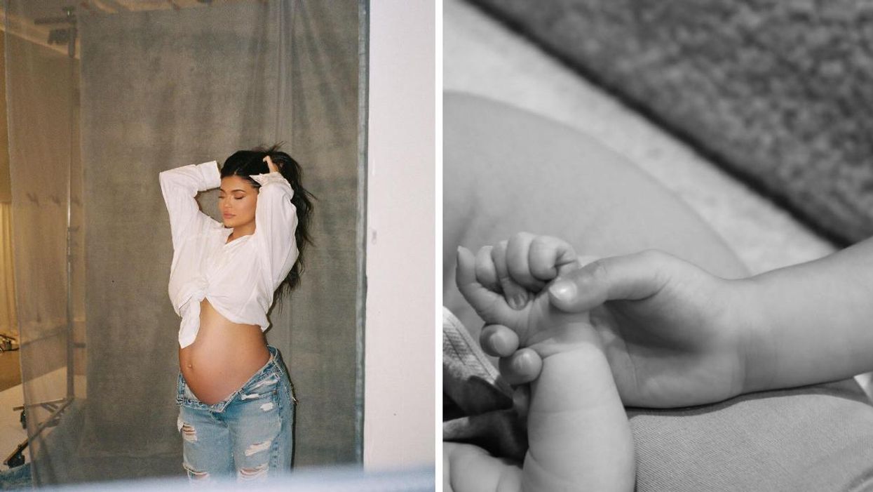 Kylie Jenner Revealed Her Baby Boy’s Name With Travis Scott & There's Even An Emoji For It